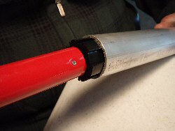 tubular motor insertion into tube